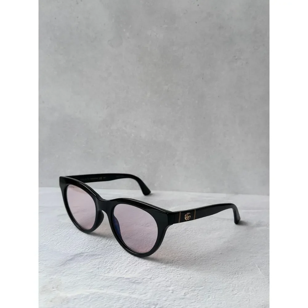 NEW Gucci GG0763S Black Photochromic Cat Eye Sunglasses